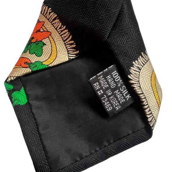 Loony tunes bugs bunny 100% silk Christmas tie - Picture 3 of 5